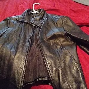 Leather jacket